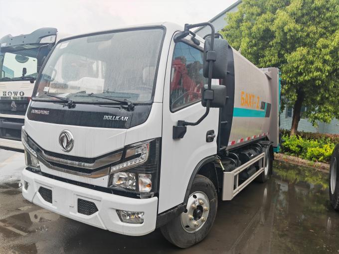 Dongfeng Dollicar 4x2 Compactor Garbage Truck 5-8m³ Waste Collector Truck