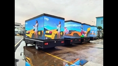 HOWO LED Billboard Display Advertising Truck Delivery