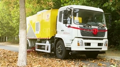 DFAC Street Sweeper Truck Makes the Fallen Leaves Dreams Come Truth