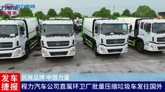 CLW Brand Compactor Garbage Truck Delivery