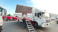Chengli Special Automobile Co,ltd Dongfeng Mobile Stage Show Truck