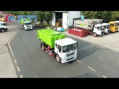 HOWO 3 Axle Hook Lift Abrol Truck With 3 Ton Folding Ipsilon Crane For Contruction Garbage