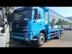 Dongfeng 20ft 20 Foot Flatbed Container Lorry Carrier Moving Hauling Transport Truck