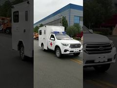 Isuzu 4X2 4X4 Square Cabin Patient Pickup Cabin Patient Delivery Emerency Rescue Ambulance