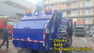 Shacman X9 Trash Compressed Garbage Truck Camion Poubelle Waste Collector Compactor